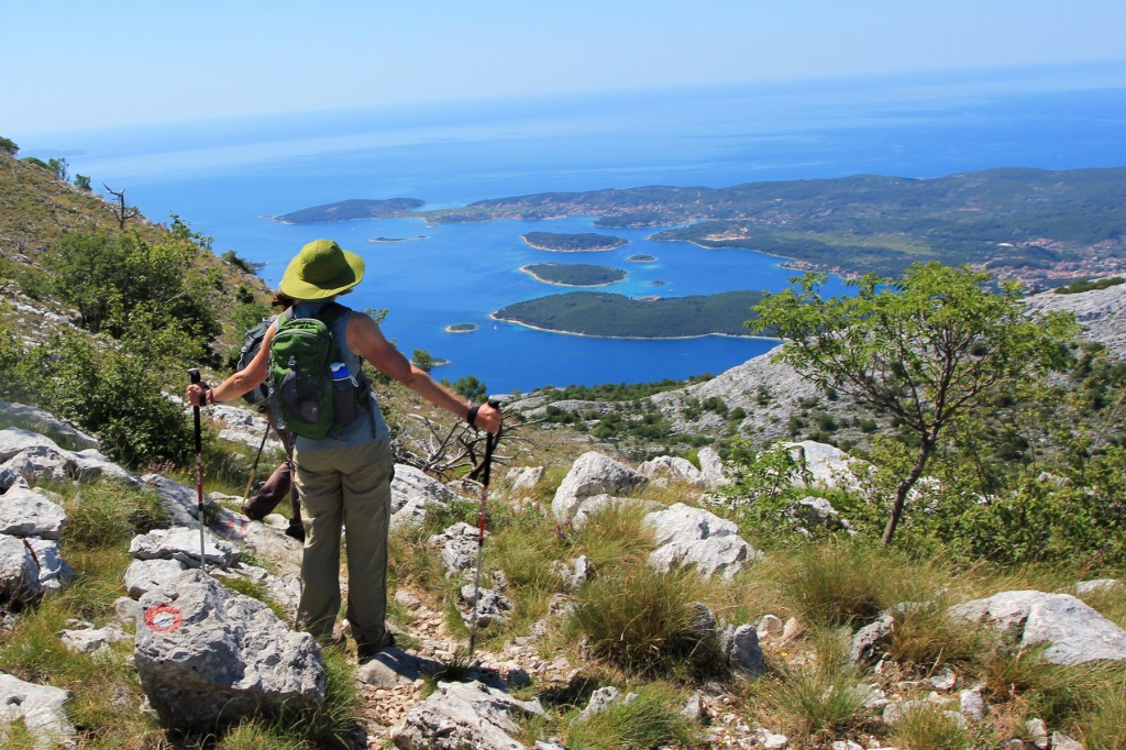 Hikes along the coast of Dalmatia offer postcard-worthy views. 