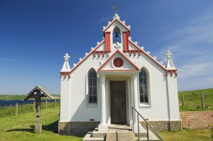 The Italian Chapel - built by Italian POW's during WW2, Lamb Holm, Orkney