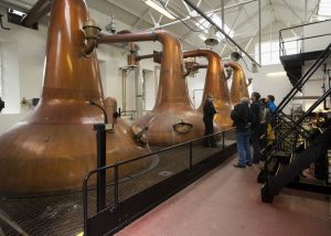 A guided tour of  the Highland Park Distillery, Kirkwall, Mainland, Orkney.