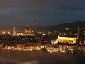 Florence at night