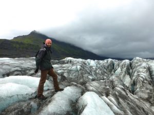 Iceland glacier