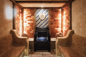 Salt Sauna on the Boundless Journeys Alpine wellness tour