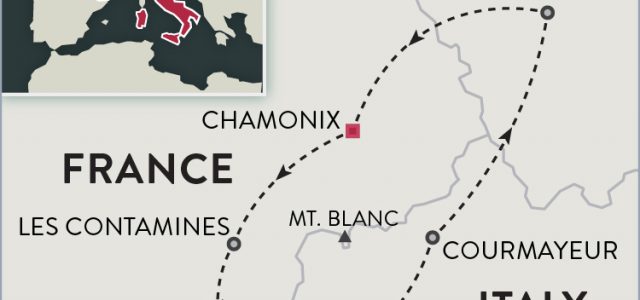 chamonix france map